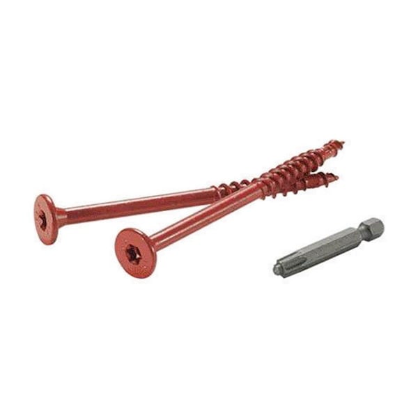 Fastenmaster 5915269 Flatlok No. 14 x 5 in. No.40 Torx ttap Flat Head Epoxy Carbon Steel Wood Screws - 250 Piece 5915269 - main